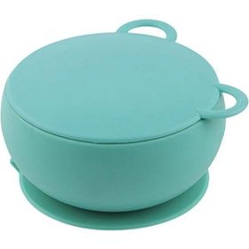 Oioi 6+ Ay Aqua Green Silikon Kapaklı Kase