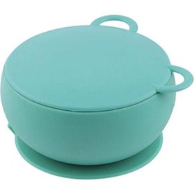 Oioi 6+ Ay Aqua Green Silikon Kapaklı Kase