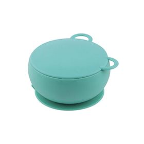 Oioi 6+ Ay Aqua Green Silikon Kapaklı Kase
