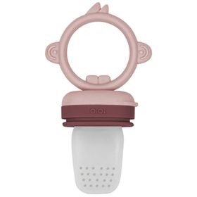 Oioi 6+ Ay Pembe Bordo Silikon Püre Meyve Ve Sebze Emziği