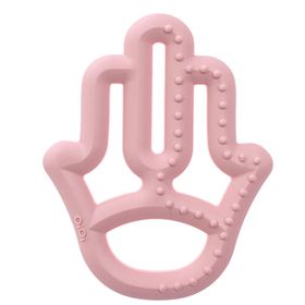 OiOi Anne Eli Pembe Silikon Diş Kaşıyıcı