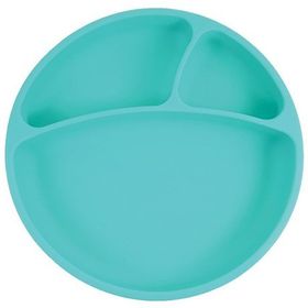 Oioi Aqua Green Porsiyon Vakum Tabanlı Silikon Tabak