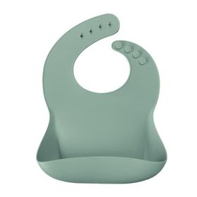 Oioi Basic River Green Silikon Önlük