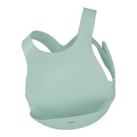 Oioi Basics Önlük Silikon Ayarlanabilir River Green Mama Önlüğü