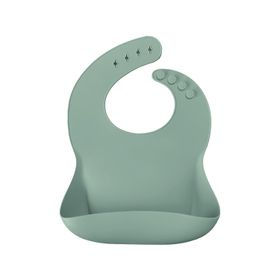 Oioi Basics Önlük Silikon Ayarlanabilir River Green Mama Önlüğü