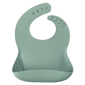 Oioi Basics Önlük Silikon Ayarlanabilir River Green Mama Önlüğü