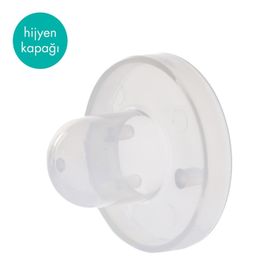 Oioi Beyaz Tavşan Hijyen Kapaklı Emzikli Uyku Arkadaşı