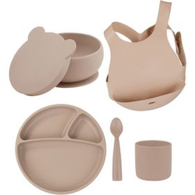 Oioi BLW Bubble Beige 5'li Beslenme Set