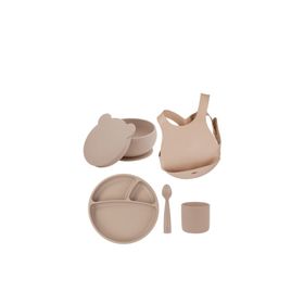 Oioi BLW Bubble Beige 5'li Beslenme Set
