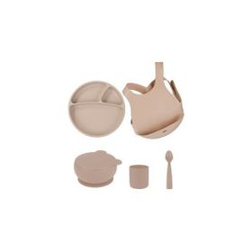 Oioi BLW Bubble Beige 5'li Beslenme Set