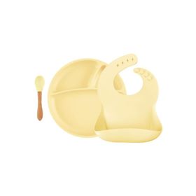 Oioi BLW II Mellow Yellow Outlet Tabaklı Beslenme Seti
