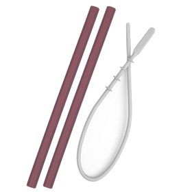 Oioi Bordo 2'li Silikon Pipet Temizleme Fırçası
