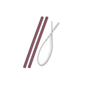 Oioi Bordo 2'li Silikon Pipet Temizleme Fırçası