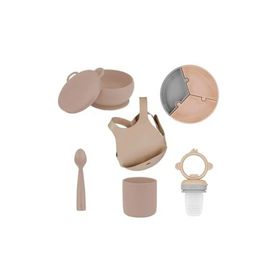 Oioi Bubble 6 Parça Beige Puzzle Mama Seti