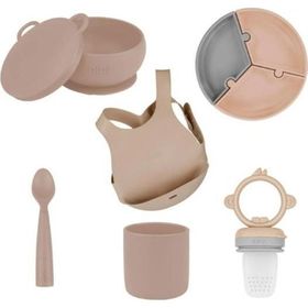 Oioi Bubble 6 Parça Beige Puzzle Mama Seti