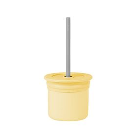 Oioi Ham+Hüp Mellow Yellow Powder Grey Bebek Beslenme Aksesuarı