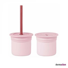 Oioi Ham+Hüp Pinky Pink Velvet Rose Bebek Beslenme Aksesuarı