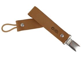 Oioi Klips Cinnamon Brown 0+ Ay Emzik ve Diş Kaşıyıcı Askısı