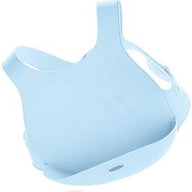 Oioi Mineral Blue Silikon Mama Önlüğü