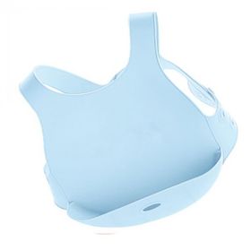 Oioi Mineral Blue Silikon Mama Önlüğü