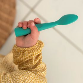 Oioi Nam Nam Mineral Blue Silikon Mama Kaşığı