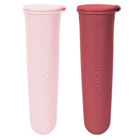 Oioi Pembe-Bordo 2'li Buz Buz Silikon Dondurma Kalıbı