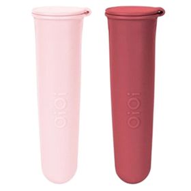 Oioi Pembe-Bordo 2'li Buz Buz Silikon Dondurma Kalıbı