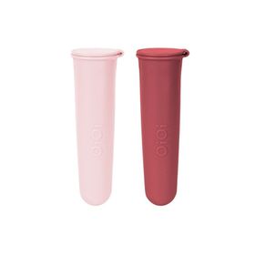 Oioi Pembe-Bordo 2'li Buz Buz Silikon Dondurma Kalıbı