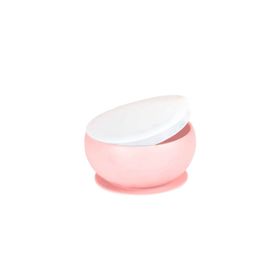 Oioi Pembe Silikon Kapaklı Kase