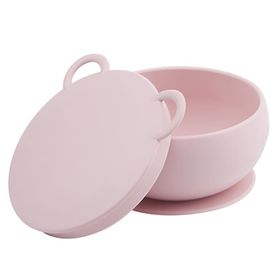 Oioi Pembe Silikon Kapaklı Kase