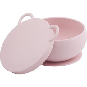 Oioi Pembe Silikon Kapaklı Kase
