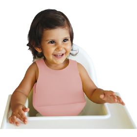 Oioi Pembe Vakum Tabanlı Silikon Bebek Mama Tabağı