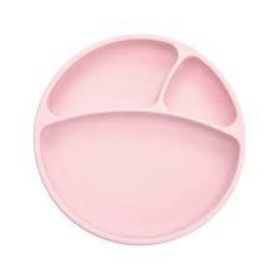 Oioi Pembe Vakum Tabanlı Silikon Bebek Mama Tabağı