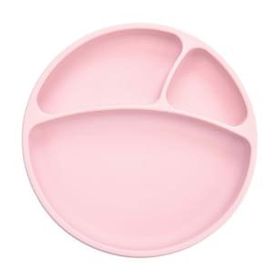 Oioi Pinky Pink Porsiyon Vakum Tabanlı Silikon Tabak