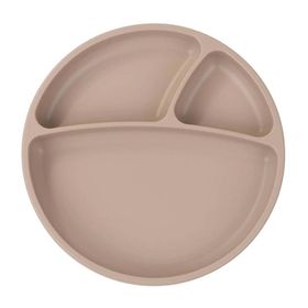 Oioi Porsiyon 6+ Ay Bubble Beige Vakum Tabanlı Silikon Tabak