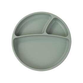 Oioi Porsiyon 6+ Ay River Green Vakum Tabanlı Silikon Tabak