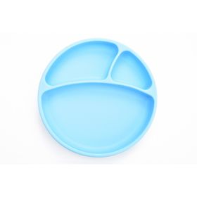 Oioi Porsiyon Vakumlu Mineral Blue Mama Tabağı