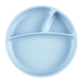 Oioi Porsiyon Vakumlu Mineral Blue Mama Tabağı
