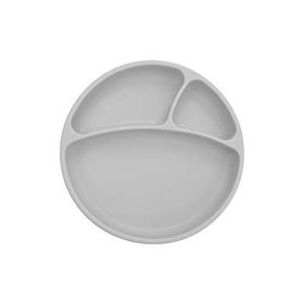 Oioi Powder Grey Porsiyon Mama Tabağı