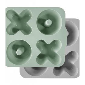 Oioi River Green/Powder Grey Xoxo 2'li Muffin Kalıp