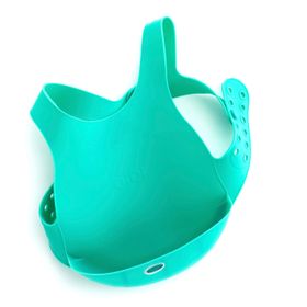 Oioi Silikon Aqua Green Mama Önlüğü