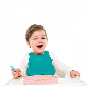 Oioi Silikon Aqua Green Mama Önlüğü