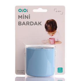 Oioi Silikon Mini Mineral Blue Bardak