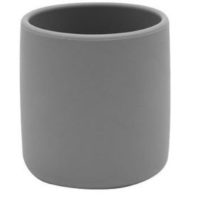 Oioi Silikon Mini Powder Grey Bardak