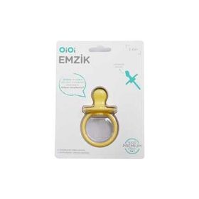 Oioi Silikon Sarı Emzik