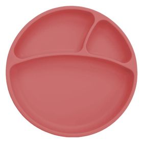 Oioi Vakum Tabanlı Bordo Silikon Tabak