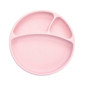 Oioi Vakum Tabanlı Pembe Silikon Tabak