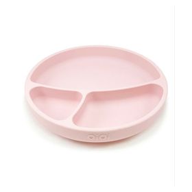 Oioi Vakum Tabanlı Pembe Silikon Tabak