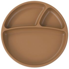 Oioi Vakum Tabanlı Porsiyon Kahverengi Mama Tabağı