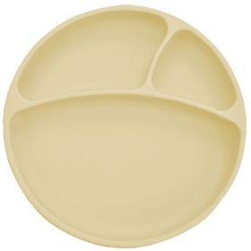 OiOi Vakum Tabanlı Porsiyon Mellow Yellow Silikon Tabak